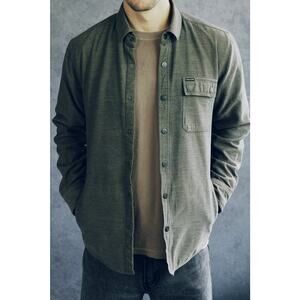 Dark Green Button-up Jacket | Volcom